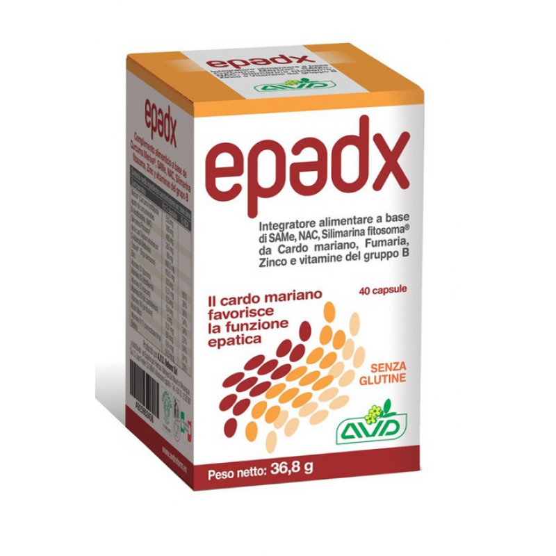 Epadx - Integratore per la funzionalità epatica - 40 Capsule