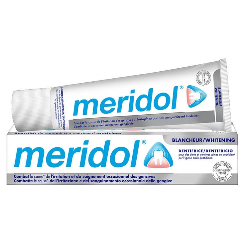 Meridol Whitening Dentifricio Sbiancante Protezione Gengive 75ml