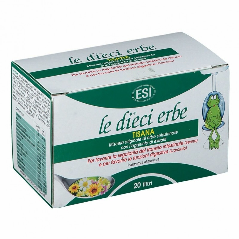 Esi Le Dieci Erbe Tisana Integratore Digestivo 20 Filtri