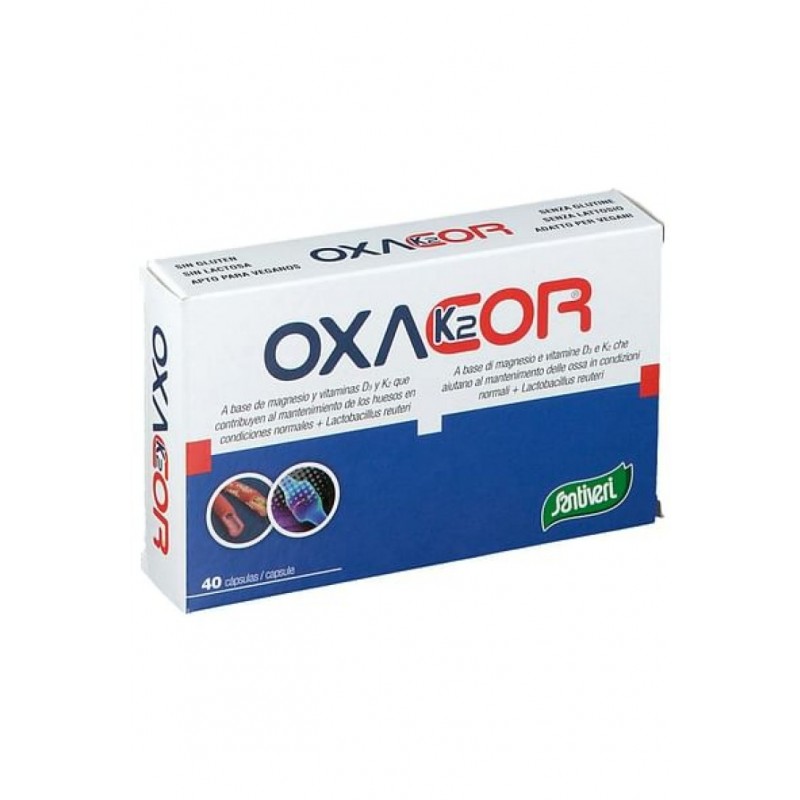 Santiveri Oxacor K2 Integratore Ossa 40 Capsule