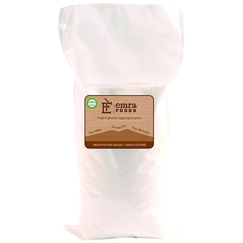 Emra Food Mix Farina Pane Pizza Senza Glutine 1 Kg