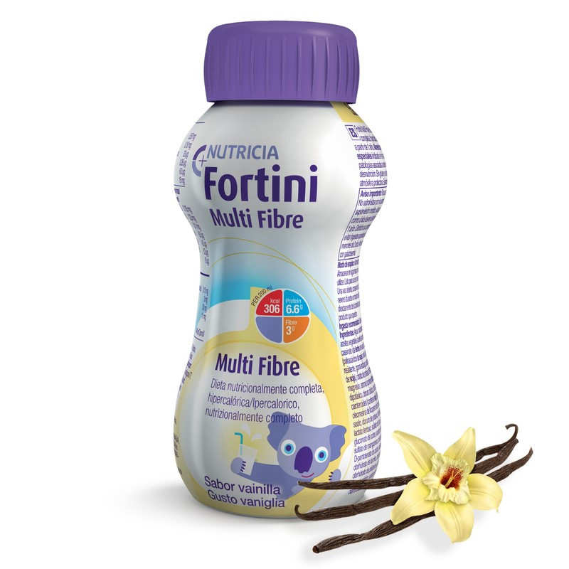 Fortini Multi Fibre Integratore Nutrizionale Gusto Vaniglia 200 ml