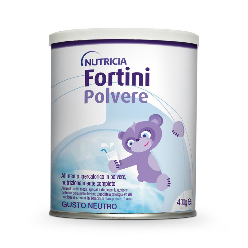 Fortini Polvere Integratore Nutrizionale Gusto Neutro 400 g