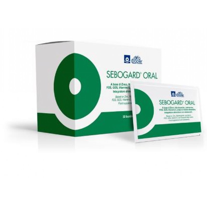 Sebogard Oral Integratore Per Seborrea e Acne 30 Bustine