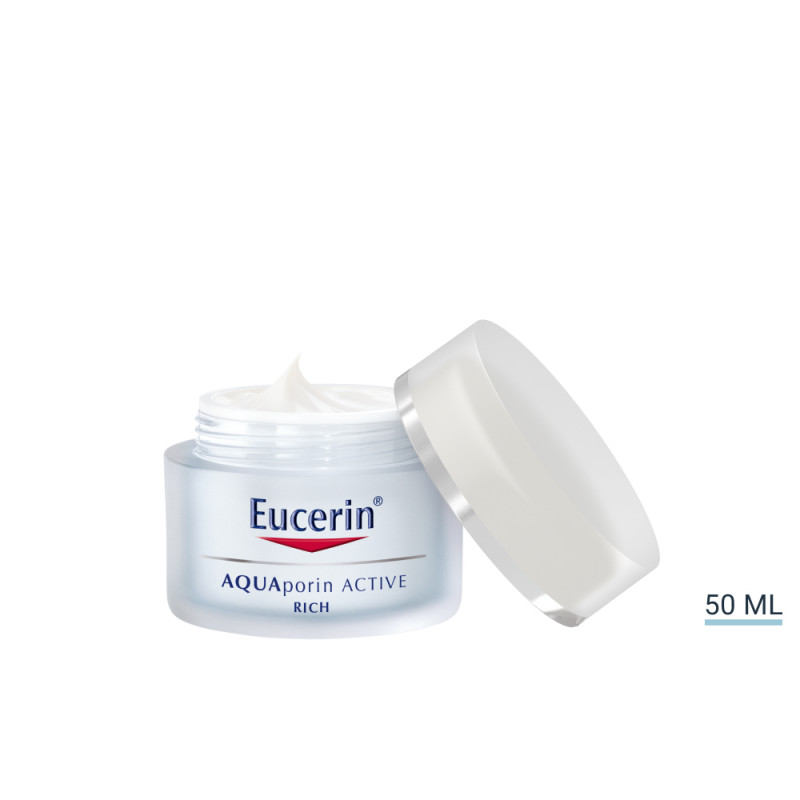 Eucerin Aquaporin Active Crema Rinfrescante Viso Pelle Secca 50 ml