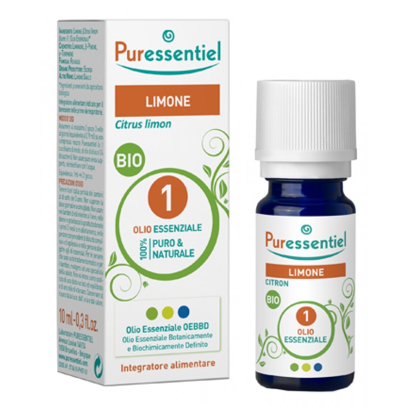 Puressentiel Olio Essenziale di Limone Biologico 10 ml