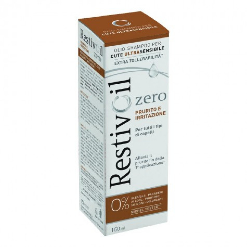 Restivoil Zero Prurito e Irritazione Olio Shampoo Lenitivo 150 ml