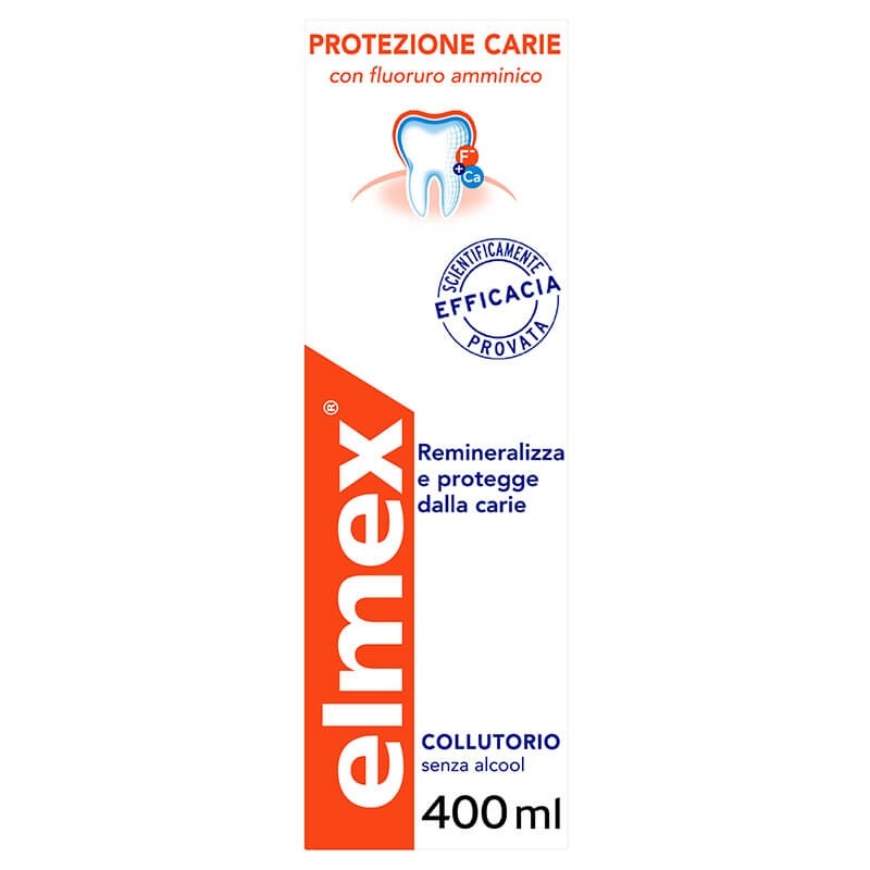 Elmex Protezione Carie Collutorio Antiplacca 400 ml