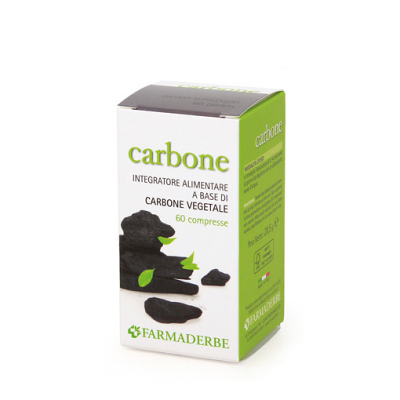 CARBONE VEGETALE 60 COMPRESSE