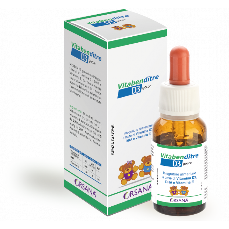 Vitaben D3 Integratore Vitaminico 15 Ml