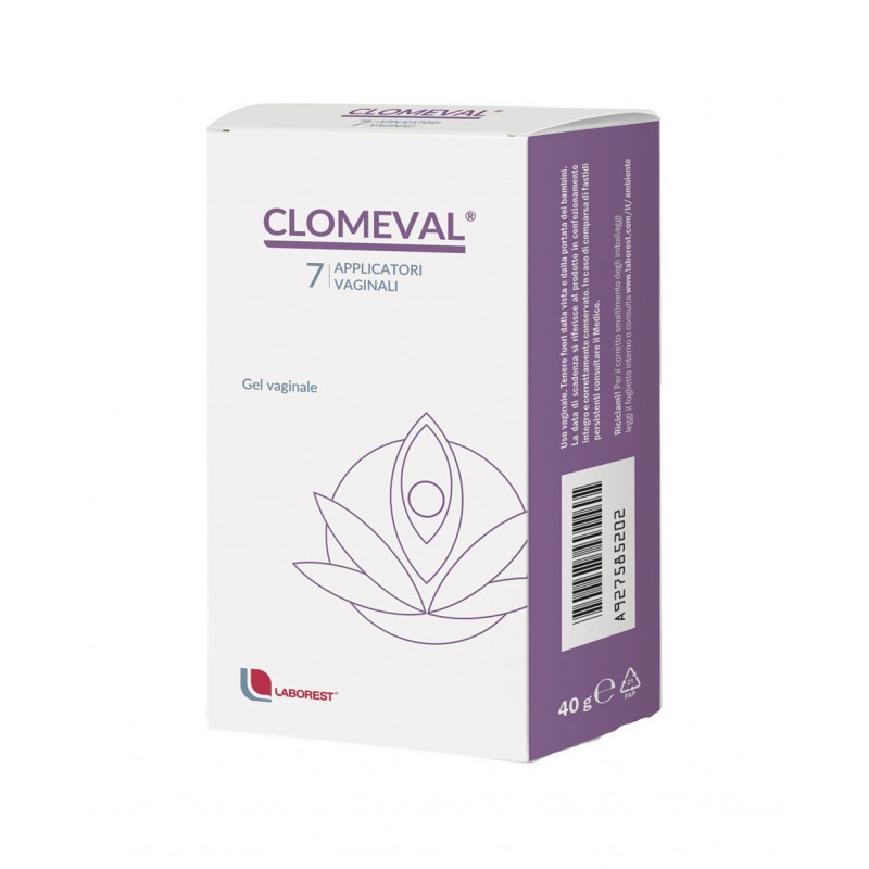 Clomeval gel per infezioni vaginali 40g+7 applicatori