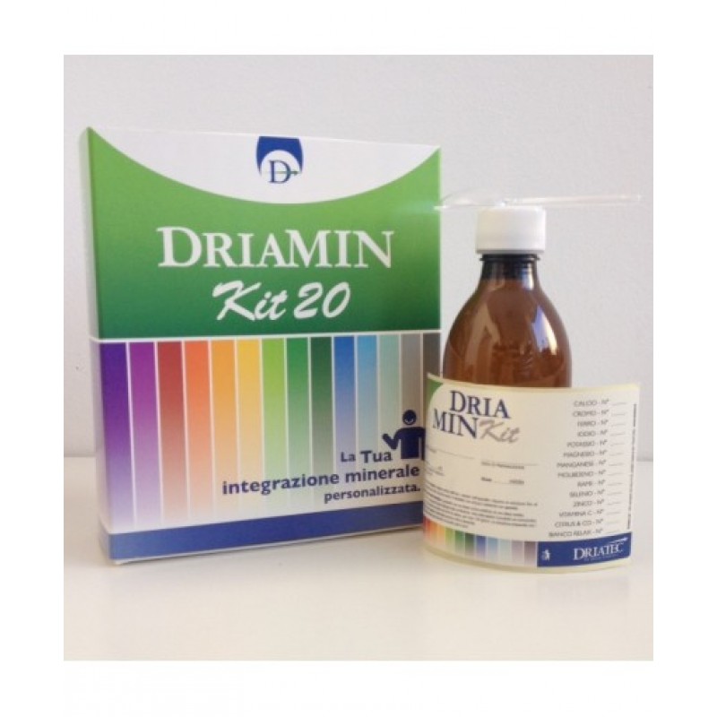 Driamin Kit 20 Flaconi Vuoti Da 300ml