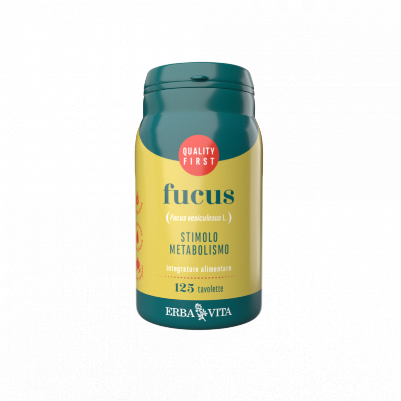 Erba Vita Fucus Integratore Metabolico 125 Tavolette 400 mg