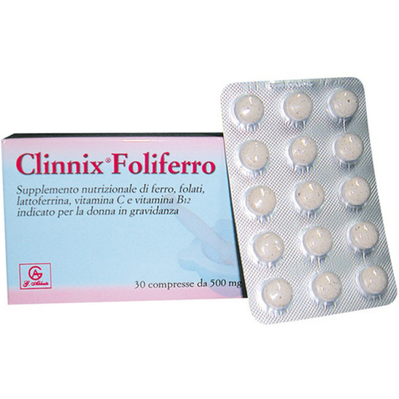 Clinner Foliferro Integratore 30 Compresse