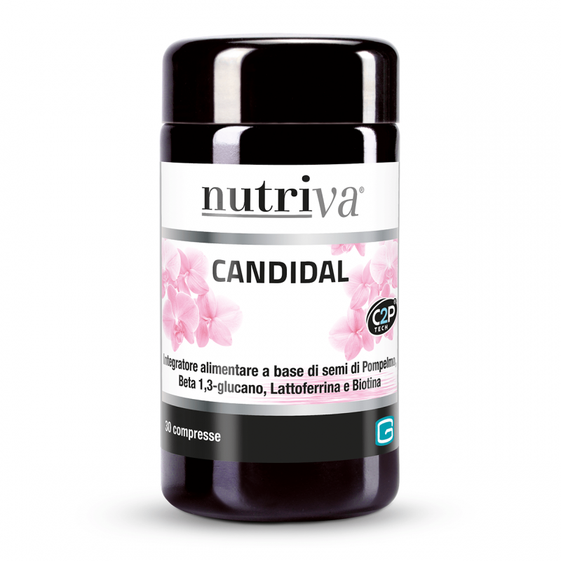 Nutriva Candidal Integratore Candida 30 Compresse