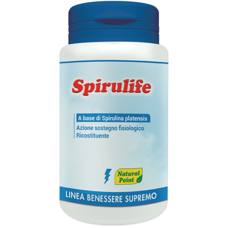 Spirulife Natural Point - Integratore rivitalizzante - 100 capsule