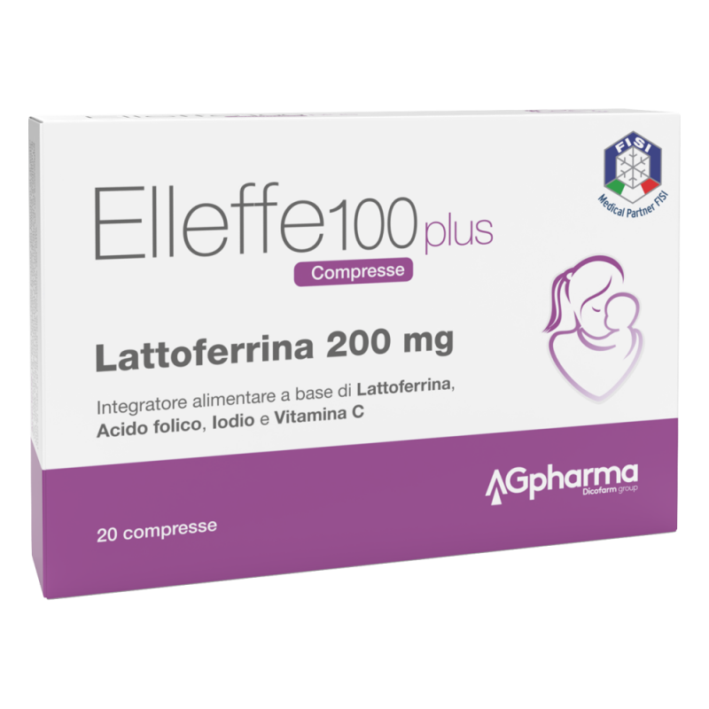 Elleffe 100 Plus Integratore per Gravidanza 20 Compresse