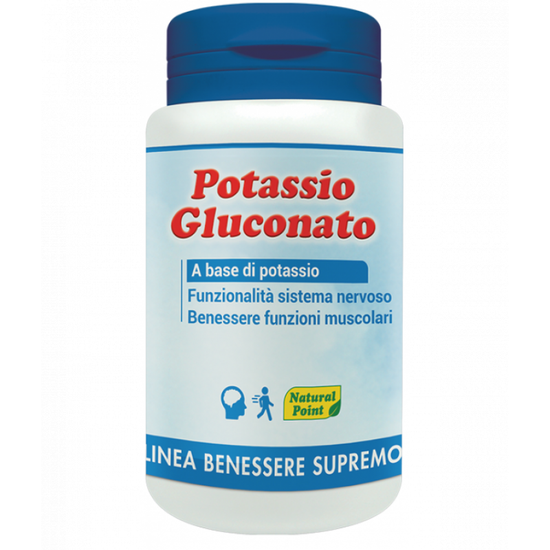 Natural Point Potassio Gluconato Integratore 90 Compresse