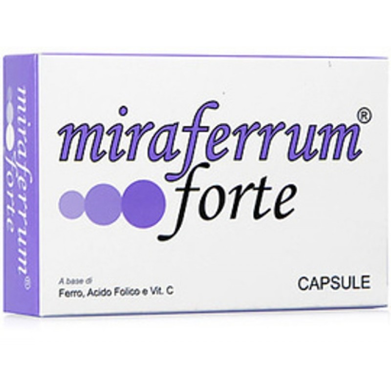 Miraferrum Forte Integratore Di Ferro 30 Capsule