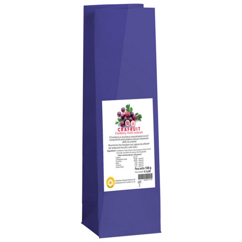 CRAFRUIT CRANBERRY FRUTTI ESSICCATI 100 G