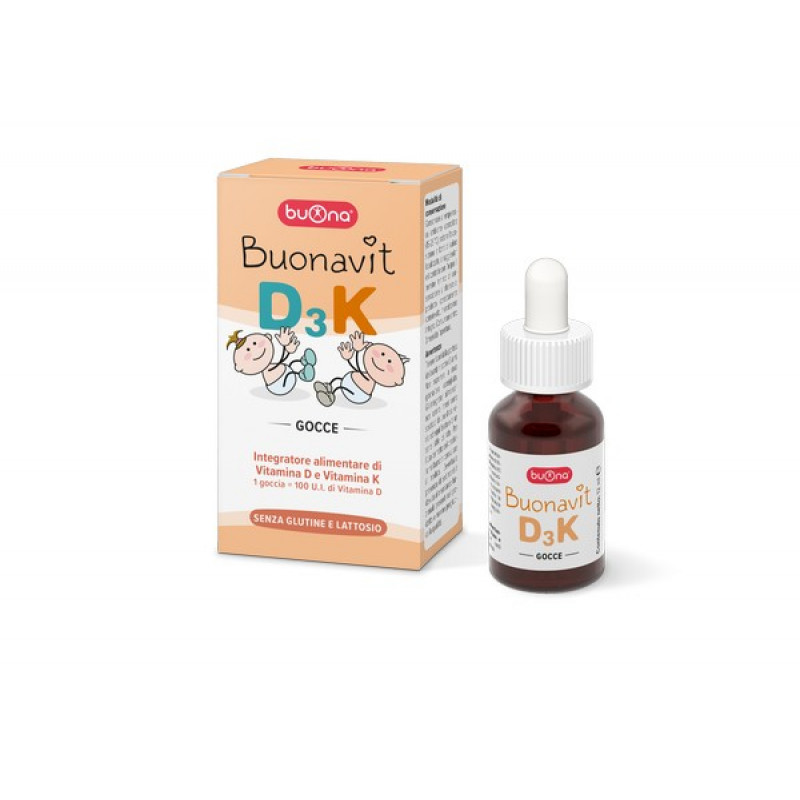 Buonavit D3K Integratore Vitaminico 12 ml