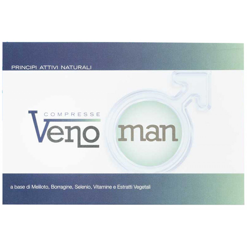 Veno Man Integratore Microcircolo 30 Compresse 500 mg