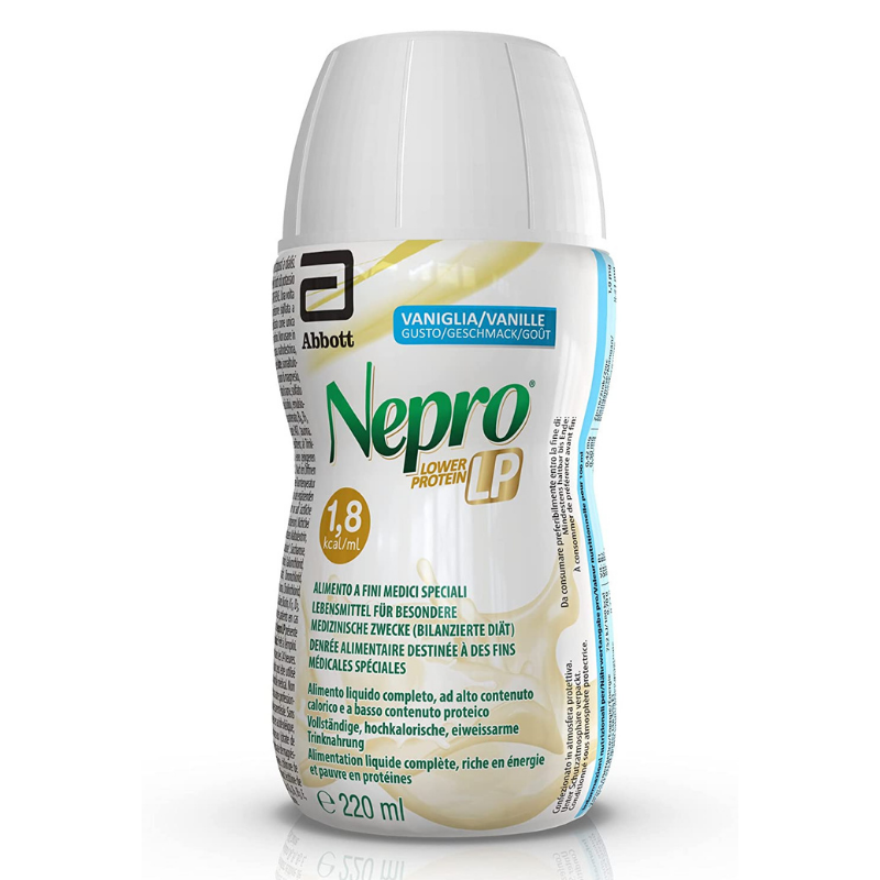 LP Alimento a Fini Medici Speciali Ipercalorico ed Ipoproteico per Insufficienza Renale Vaniglia 220ml