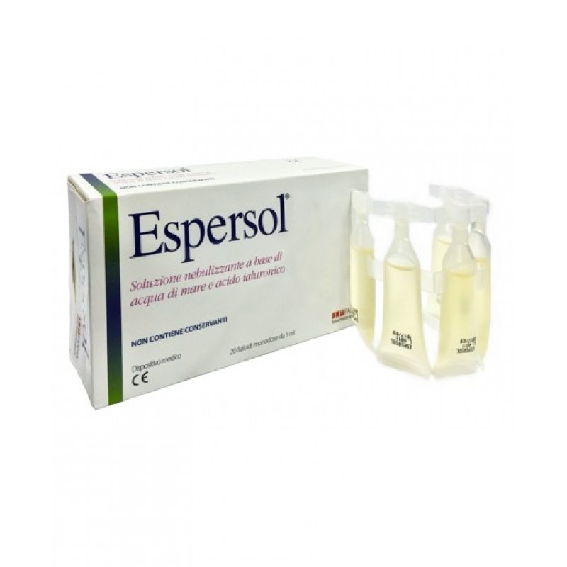 Espersol Soluzione Nebulizzante per Aerosol 20 Flaconcini Monodose