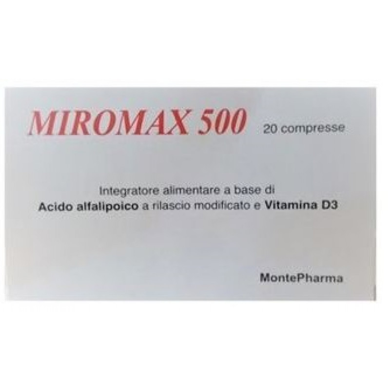 MIROMAX 500 20 COMPRESSE
