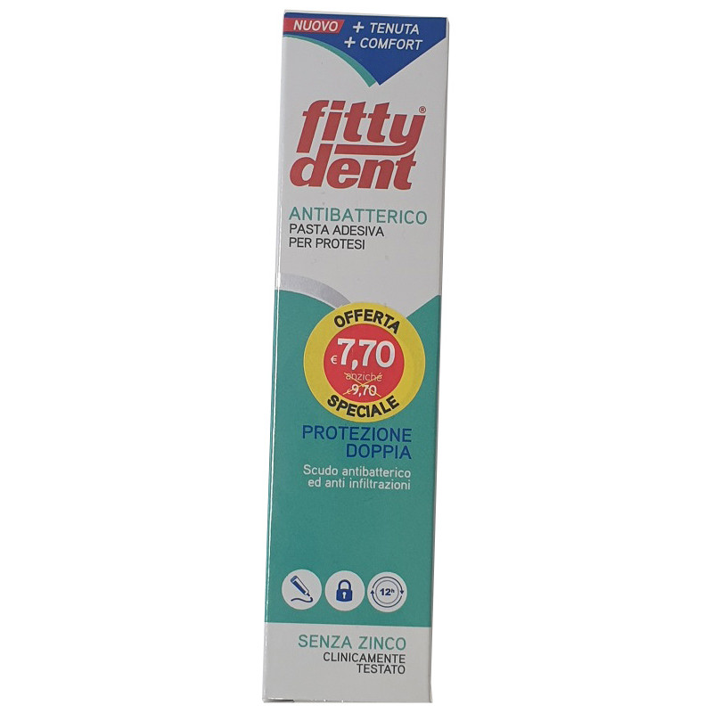 Fittydent Insolubile Nuova Formula Adulti Pasta Adesiva Per Protesi 40 ml
