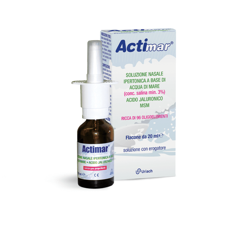 Actimar Spray Nasale Soluzione Ipertonica 20ml