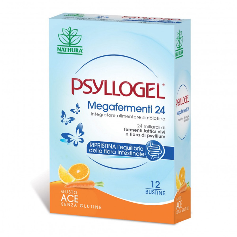 Psyllogel - Megafermenti 24 - Gusto ACE - 12 Bustine