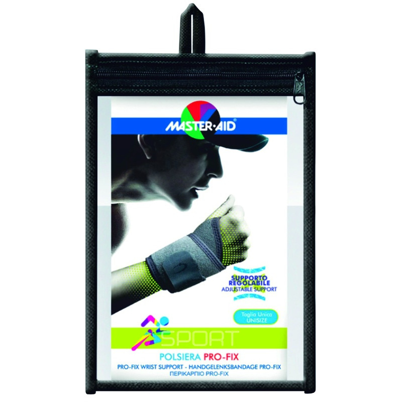 Master Aid Sport fascia polsiera pro-fix taglia unica