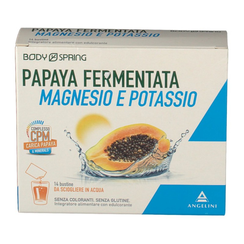 Energya Papaya Magnesio e Potassio 14 Bustine