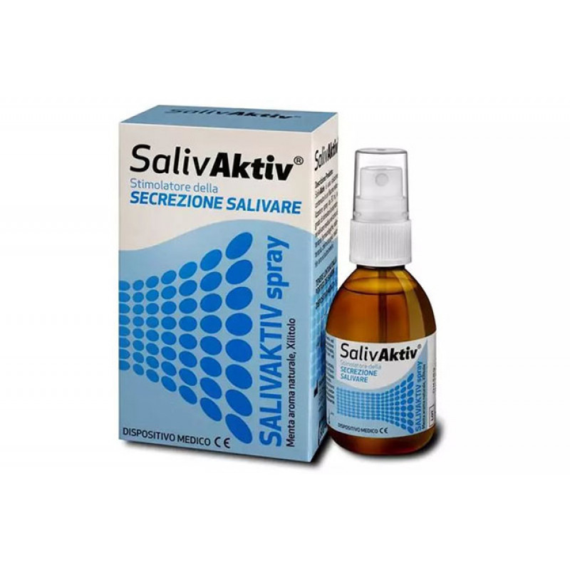 Salivaktiv Spray Stimolatore Della Secrezione Salivare 50ml