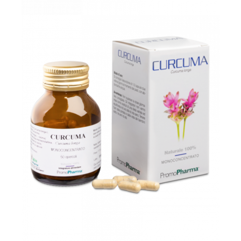 PromoPharma Curcuma Integratore 50 Capsule