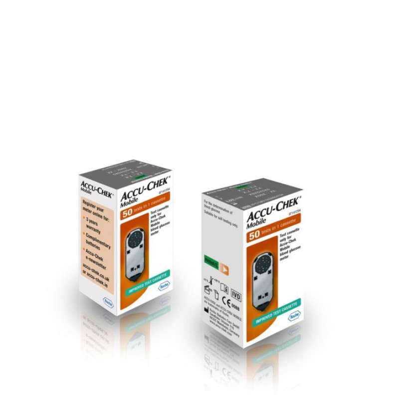 Accu-Chek Mobile Cassetta di Ricarica 50 Test