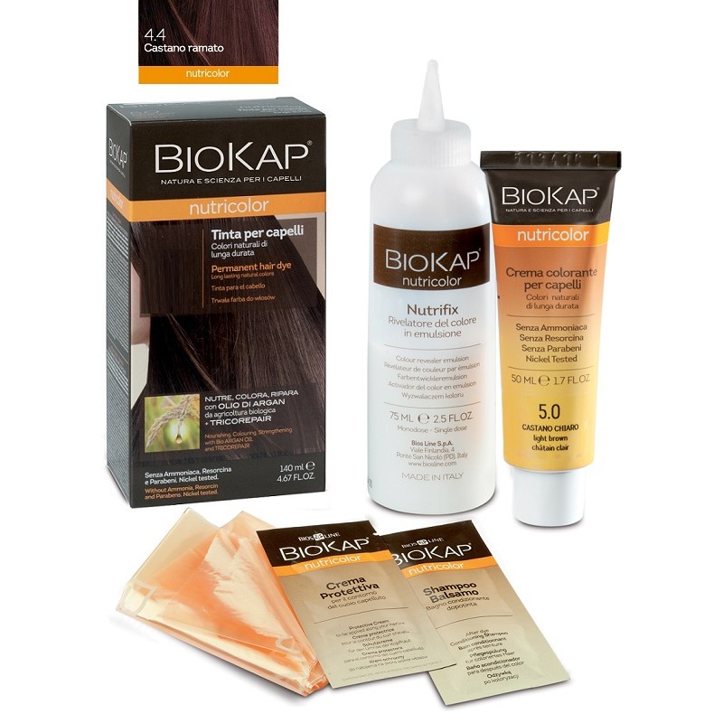 Biokap Nutricolor 4.4 Castano Ramato Tinta Per Capelli