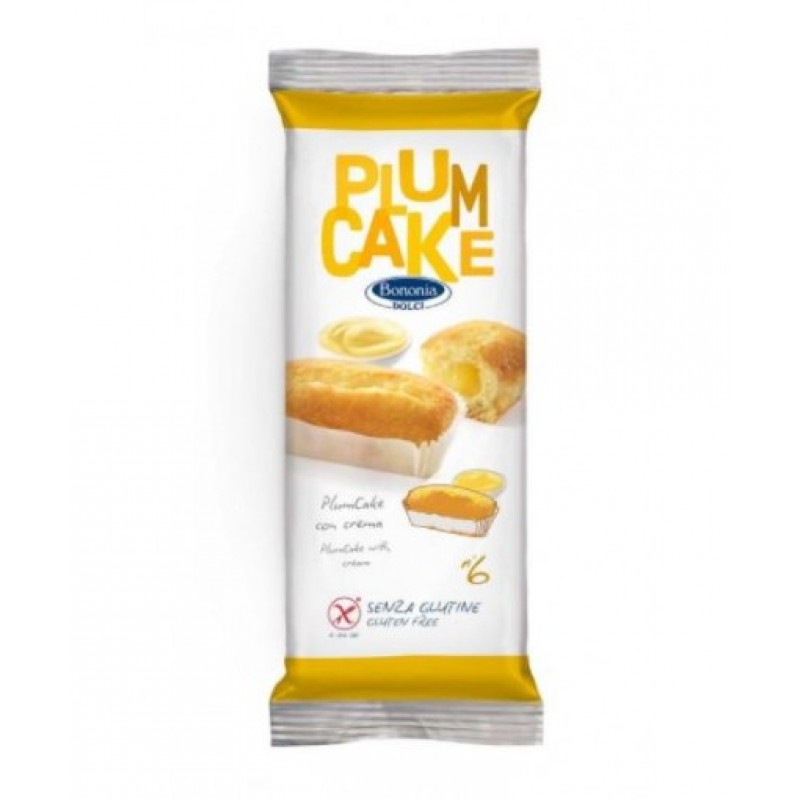 Bononia Senza Glutine Plumcake Con Crema 6x45 g