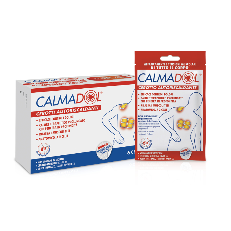 Calmadol Cerotto Autoriscaldante 6 Pezzi