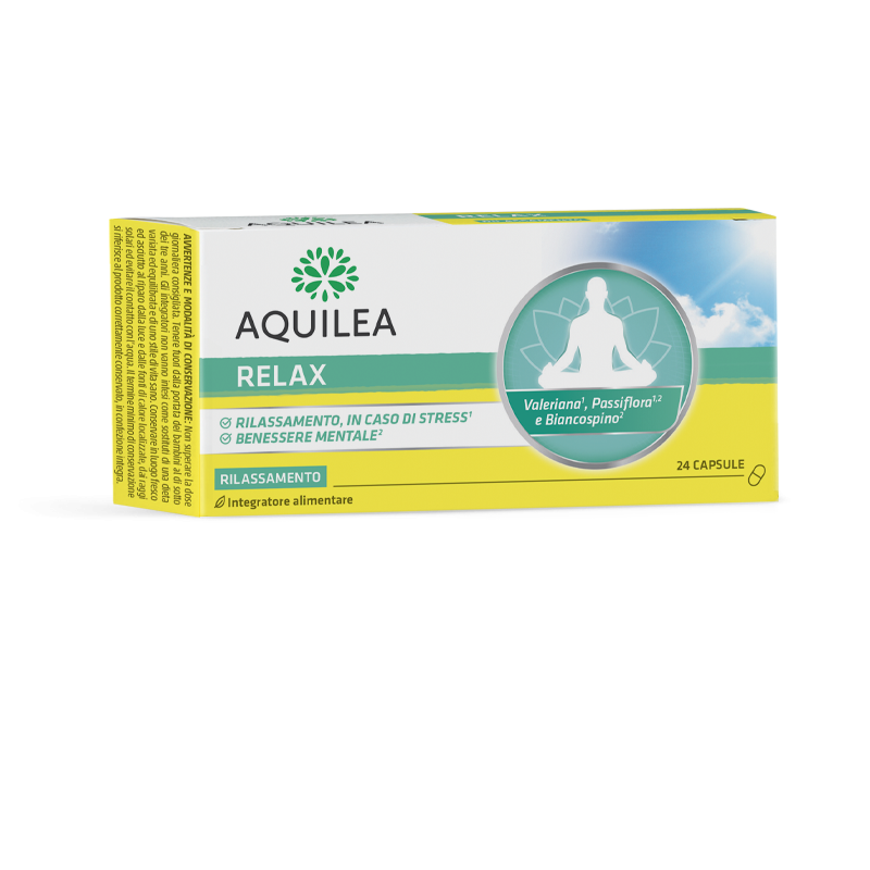 Aquilea Relax Integratore per il benessere mentale 24 capsule