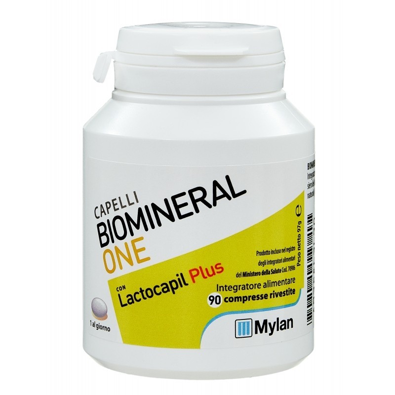 Biomineral One Lacto Plus Integratore Anticaduta Capelli 90 cpr