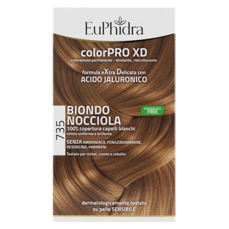 Euphidra Colorpro XD Tintura Extra Delicata Colore Biondo Nocciola 735