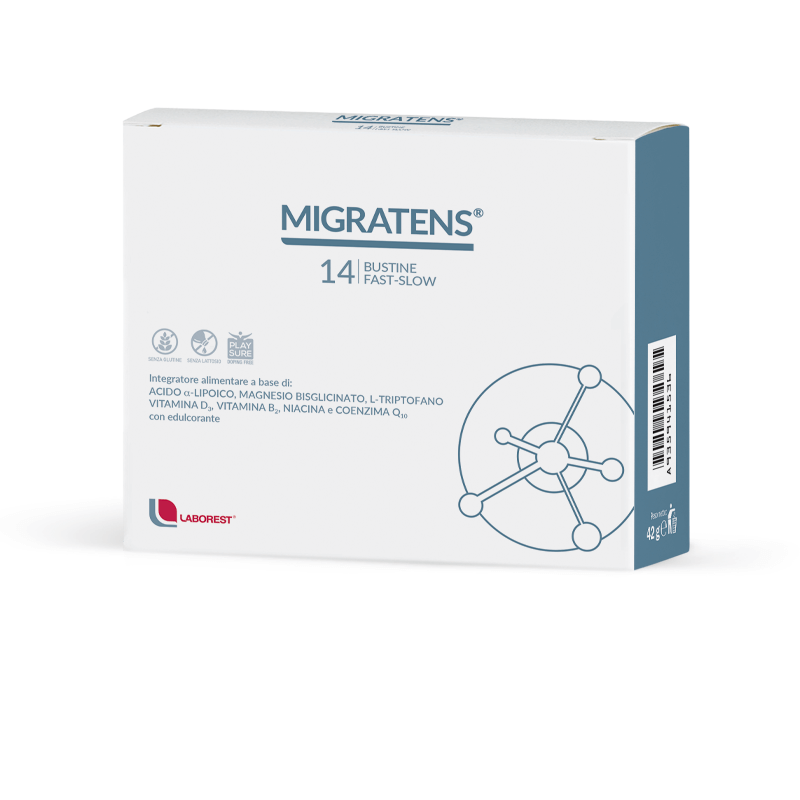Migratens Integratore per stanchezza 14 Bustine fast slow