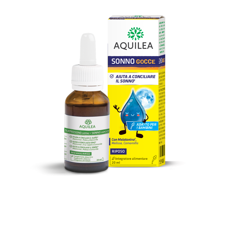 Aquilea Sonno Gocce Integratore Rilassante 20 mL