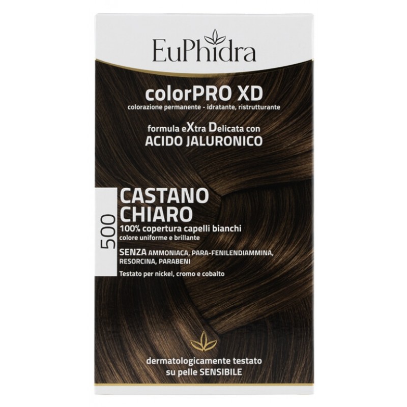 Euphidra ColorPRO XD 500 Castano ChiaroTintura Capelli Extra Delicata
