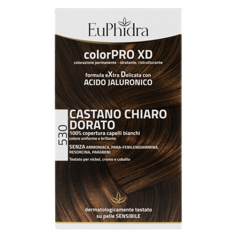 Euphidra ColorPRO XD 530 Castano Chiaro Dorato Tintura Extra Delicata