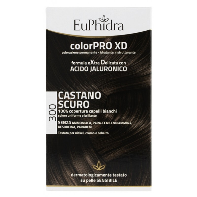 EuPhidra Colorpro XD Tintura Extra Delicata Colore 300 Castano Scuro