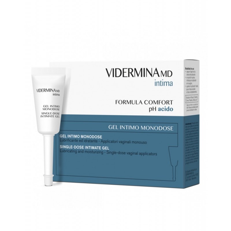 Vidermina Intima Gel Intimo Secchezza Vaginale 6 Flaconcini