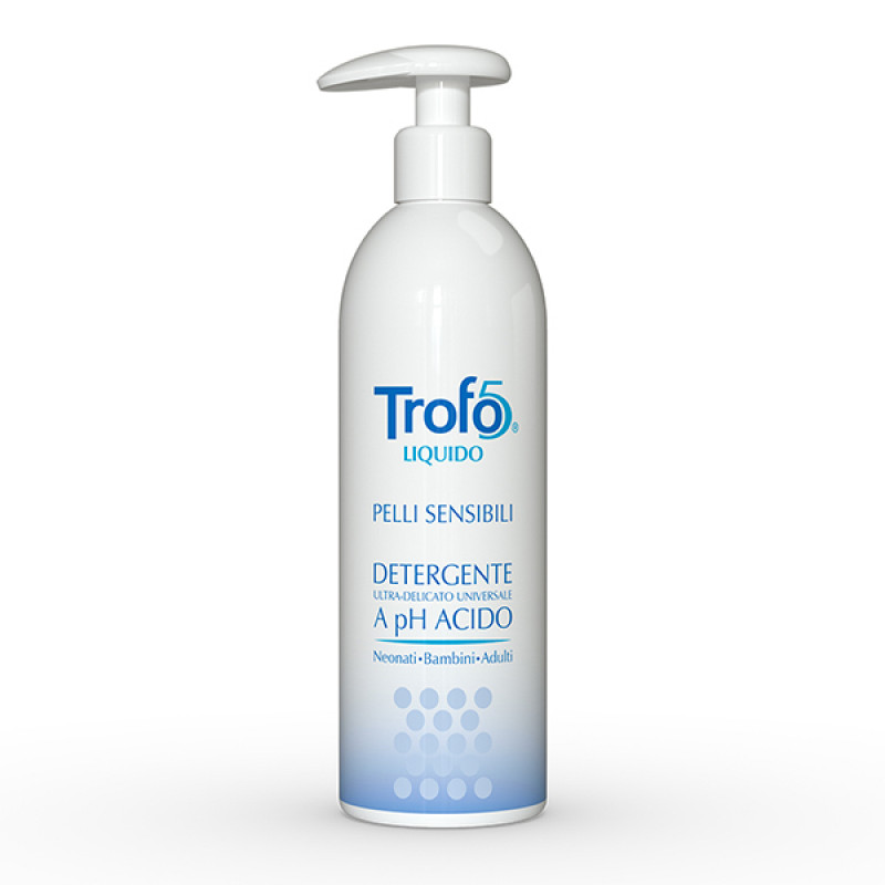 Trofo 5 Liquido Detergente Corpo Pelle Sensibile 400 ml